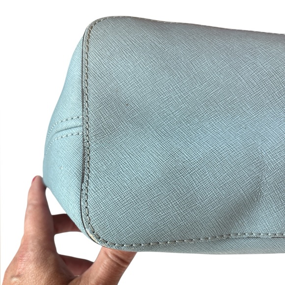 MICHAEL Michael Kors Blue Studded Tote - Picture 3 of 13